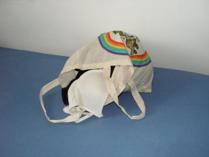 Da lugt etwas heraus...