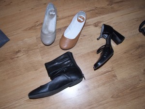 braune ballerinas