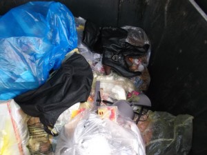 Man muss zugeben, dass alle drei Sachen im Restmüllcontainer lagen, ohne von &quot;zu früh&quot; reden zu können.