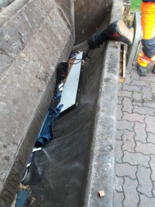Genau die eine Sekunde, wo aus einem geilen adidas-Stiefel nur noch Müll wird.
