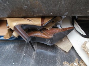Auch hier schwerste Schäden und technische Totalschäden.