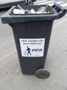 Wäre ich nicht zufällig über den Zebrastreifen gelaufen ... !