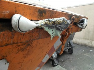 Einst heiß begehrt und nun völlig missachteter Dreck.