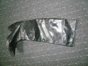 Der Stiefel noch ganz