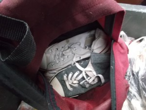 Darein war auch schon die eklige Müllbrühe eingedrungen.