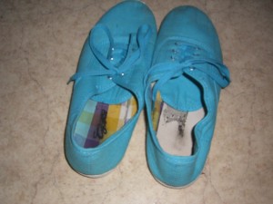 stinkige plimsoles