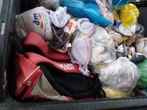 Wie im Kino sind oft die geilsten Plätze hinten im Müllcontainer.