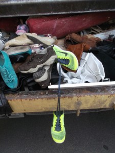 Nike Free: Mitgehangen, mitgegangen! Hehe!