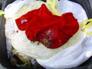 Marina07 051.jpg (355.87 KiB) 8623 mal betrachtet Ein roter Badebody aus einem Küchenmüllbeutel.