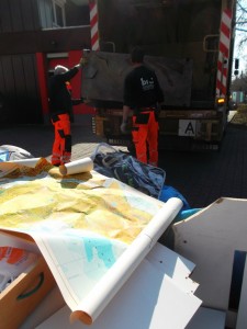 Für das Sofa kam schon jetzt gleich das pressante Ende.