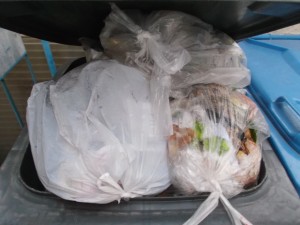 Schon wieder zuviel Dreck bis zum Müllabfuhrtermin.