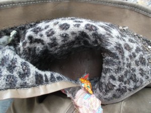 Als ob dieser Stiefel auf noch mehr Dreck warten würde ... !