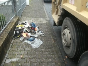 Die Fahrt zur Kreismülldeponie werden diese Sneaks - diesmal - verpassen!
