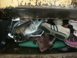 Aus süßen Schuhen wird spätestens jetzt Müll!
