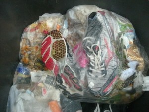 Was für ein schäbiges böses Ende für so geile Mizuno-Laufschuhe!
