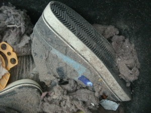 Entwürdigend für solch geile Sneaker!