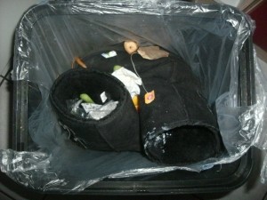 Erstmal einen Tee trinken und dann gehts weiter mit der Küchenarbeit.