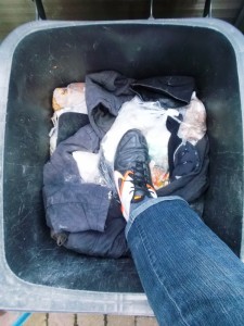 Die Stollenschuhe haben wieder mal ihre Arbeit getan!