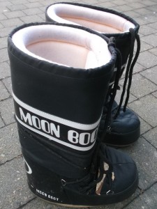 Jetzt nur noch Müll-Stiefel!