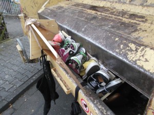 Die &quot;Sneakerabteilung&quot; wurde zuerst &quot;freigelegt&quot;.