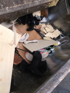 Müll0315 039.jpg (637.21 KiB) 15600 mal betrachtet Die armen weichen und bis eben noch beinahe am Obermaterial noch makellosen Wildlederstiefel, wurden jetzt auch vermüllt!