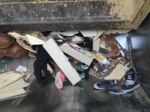 Anja konnte beruhigt sein: Wenigstens dieses Entsorgungsproblem war nun (für sie) gelöst!