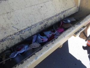 Auch für die Sneaker des Sohnes war nun &quot;Ende&quot;!
