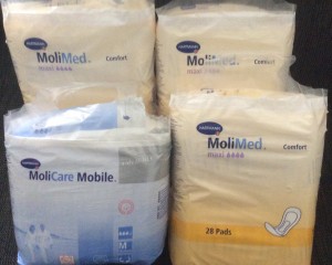Das Paket Pants leicht aufgerissen aber vollständig und aus einem Paket Einlagen fehlten 5 Stück aber die beiden anderen Pakete orinalverpackt