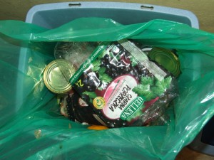 After all take out the trash bag.