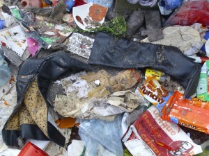 Janine08 033.jpg (447.87 KiB) 29487 mal betrachtet Da bisher nur einmal ein Müllverdichter drübergewalzt war, war das Stiefelpaar noch zusammen.
