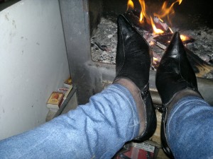 le cuir est bien chaud , un plaisir !!