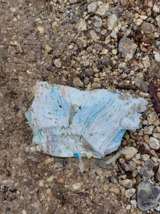 Die platte Windel nochmal näher