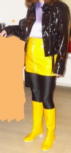 Vielleicht schön: Gelb mit Schwarz