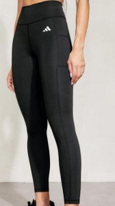 Lena schwarze Adidas Sportleggings