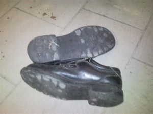 Durchgelaufen : mann kommt schon mit den Fingern durc!