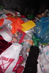 Genug Platz für den Hausmüll.