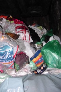 Immer wieder erstaunlich, wieviel Müll Privathaushalte jede Woche neu produzieren!