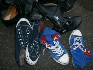 Die Sneakers von irgend einem Boy waren ganz nett.