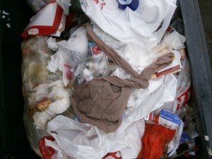 Die Strumpfhose stank schon nach Müll und den Füßen der Trägerin gleichzeitig - eine irre Mixtur!